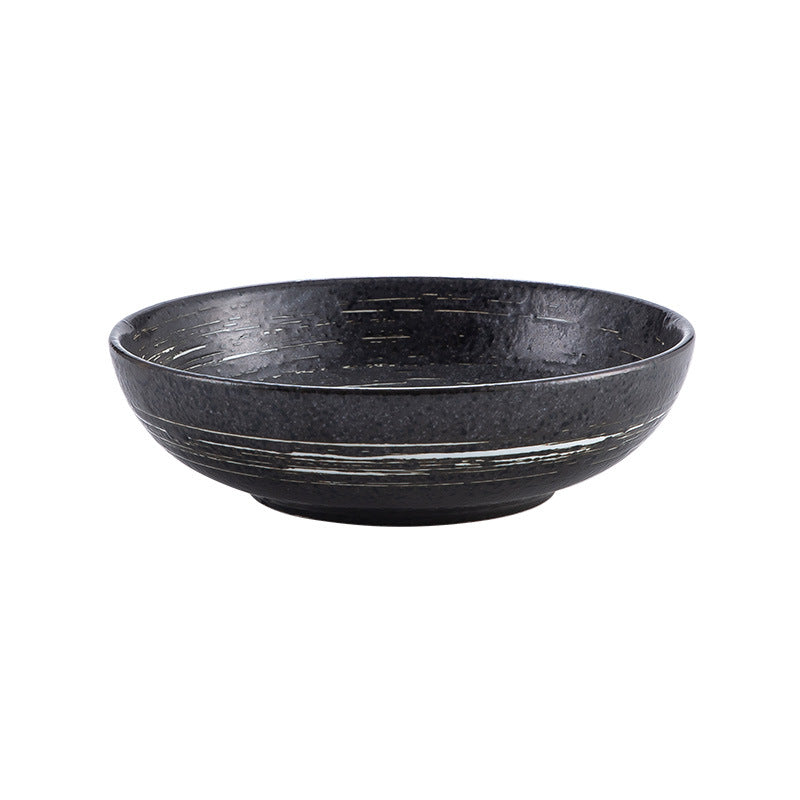 6-Piece Ceramic Bowl Set – Random Patterns & Colors, Creative Dinnerware for Rice, Soup, Salad, Pasta, Desserts