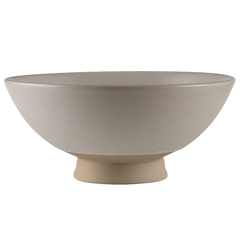 White Ceramic Bowl Set of 5 (6/7/8/9/10 Inches) – Multi-Size Dinnerware Set for Rice, Salad, Soup, Noodles, Kitchen & Restaurant